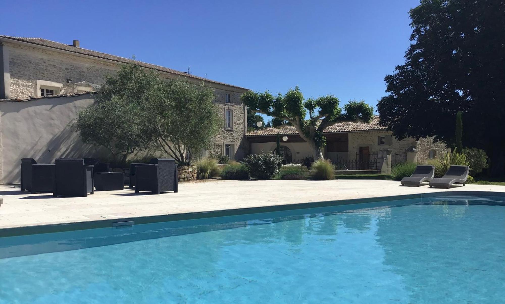 Domaine Chamarel Villa Saint-Paulet-de-Caisson Dış mekan fotoğraf